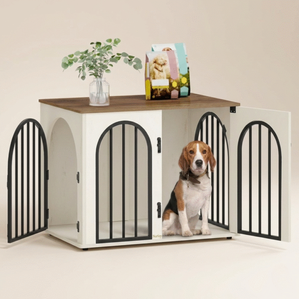 Nurivy Haven Furniture Dog Crate